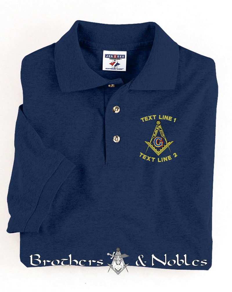 Mason / Masonic Polo 50/50 (image for) Mason / Masonic Polo 50/50