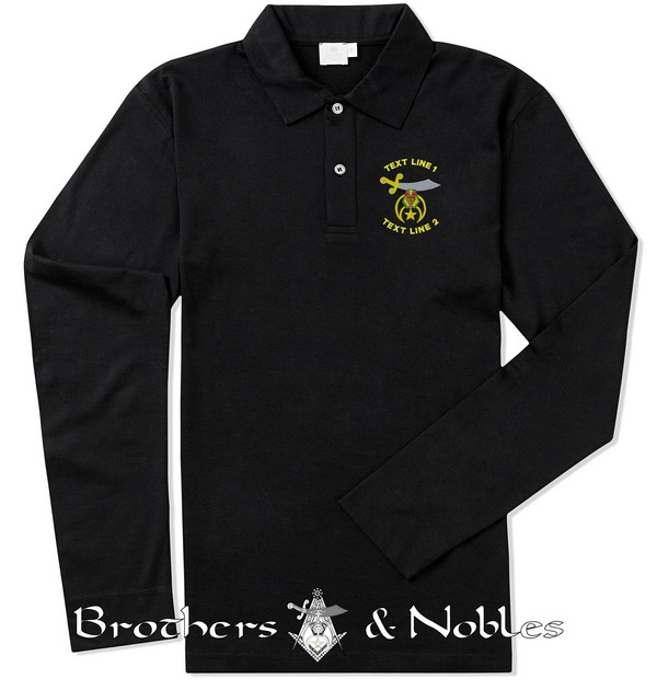 Shrine / Shriner Polo L/S #787 (image for) Shrine / Shriner Polo L/S #787