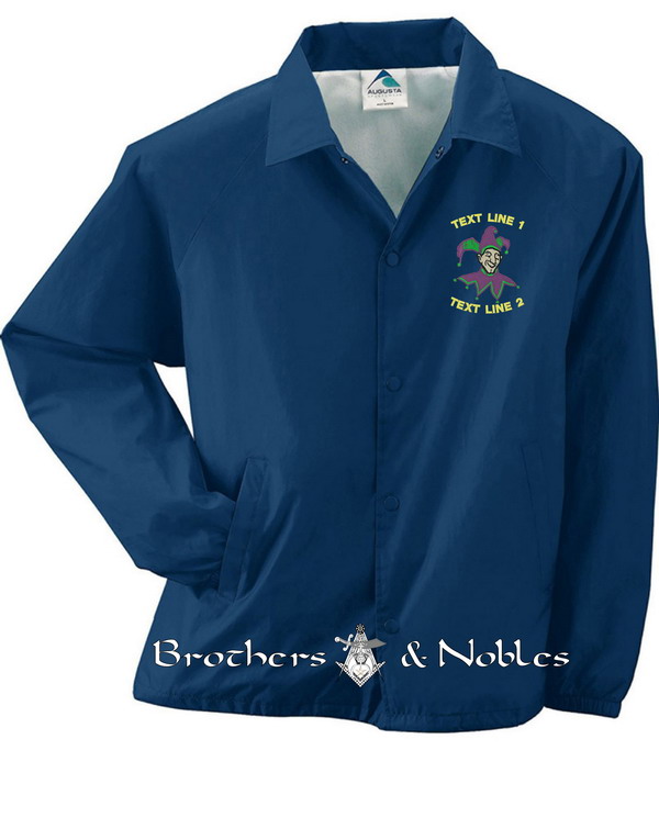 ROJ Royal Order of Jesters Windbreaker / Coaches Jacket (image for) ROJ Royal Order of Jesters Windbreaker / Coaches Jacket