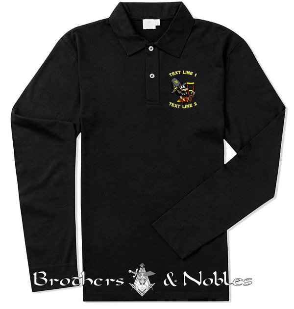 Shrine / Shriner Hillbilly Polo L/S (image for) Shrine / Shriner Hillbilly Polo L/S