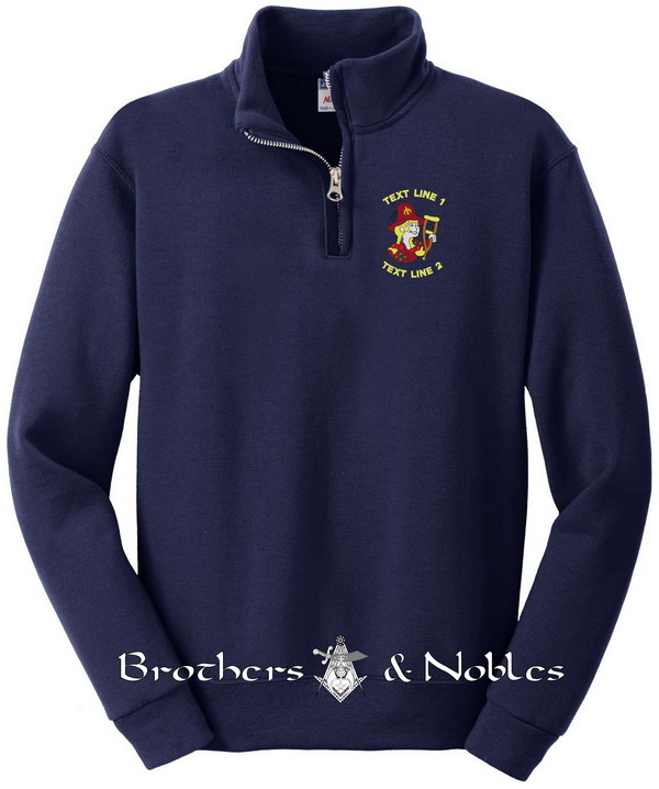 Lady Hillbilly 1/4 Zip Sweatshirt (image for) Lady Hillbilly 1/4 Zip Sweatshirt