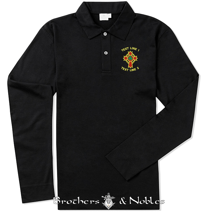 KCCH Knight Commanders Court of Honor Polo L/S (image for) KCCH Knight Commanders Court of Honor Polo L/S