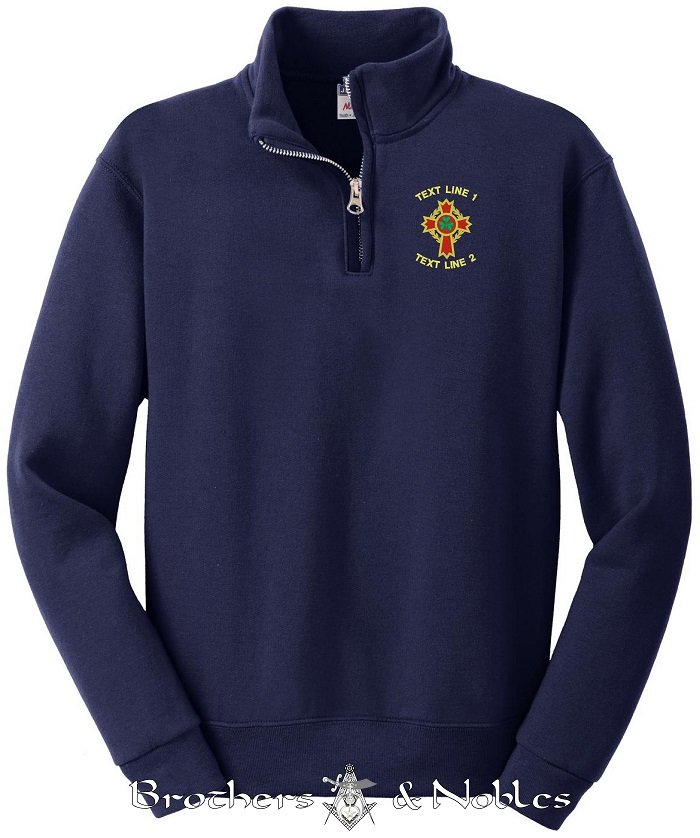 KCCH Knight Commanders Court of Honor 1/4 Zip (image for) KCCH Knight Commanders Court of Honor 1/4 Zip